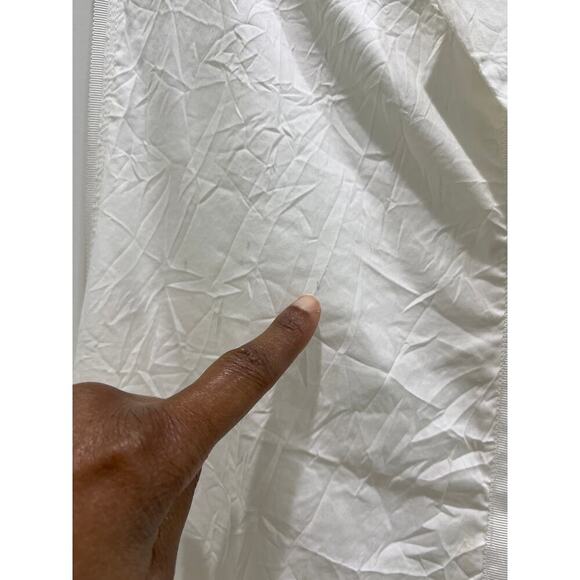 Rag And Bone White Crinkle Fabric Mini Dress SIZE 0 - Picture 5 of 10